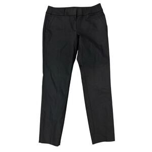 LOFT Julie Skinny Black Pants Size 6 Stretch Dress Work Trousers